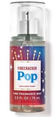 Bath & Body Works Fine Fragrance Mist Travel Size Mini Purse Spray 2.5 Ounce (Firecracker Pop)