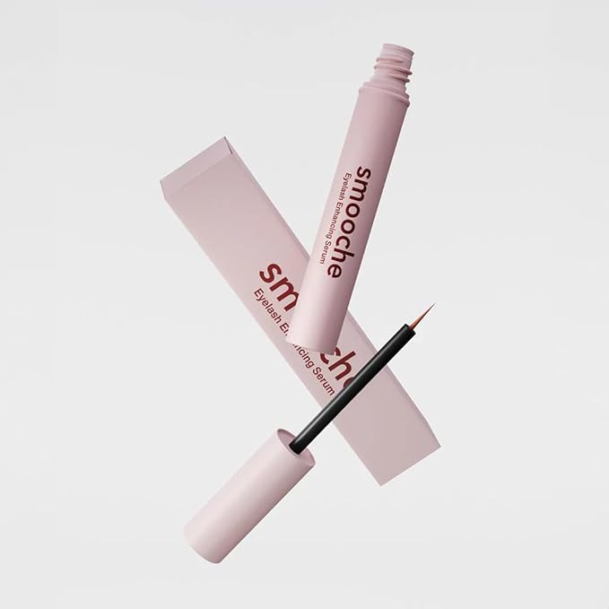 Smooche Eyelash Growth Serum – Clinically Tested for Longer, Thicker Lashes in 8 Weeks – Vegan, Hormone-Free & Cruelty-Free Lash Enhancer