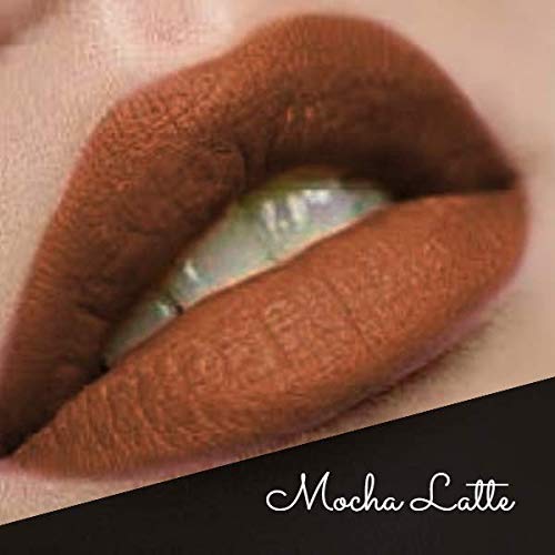 By The Clique Premium Long Lasting Matte Nude Lip Liner Pencil |Mocha Latte | Brown Lip Liner