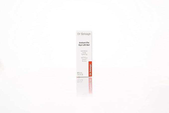Dr Sebagh Instant Fix Eye Lift Gel (0.51 fl oz) - Fast-Absorbing Under Eye Moisturizer & Eyecream for Dark Circle - Hollow Eyes Treatment & Under Eye Plumper - Instant Tightening Eye Cream