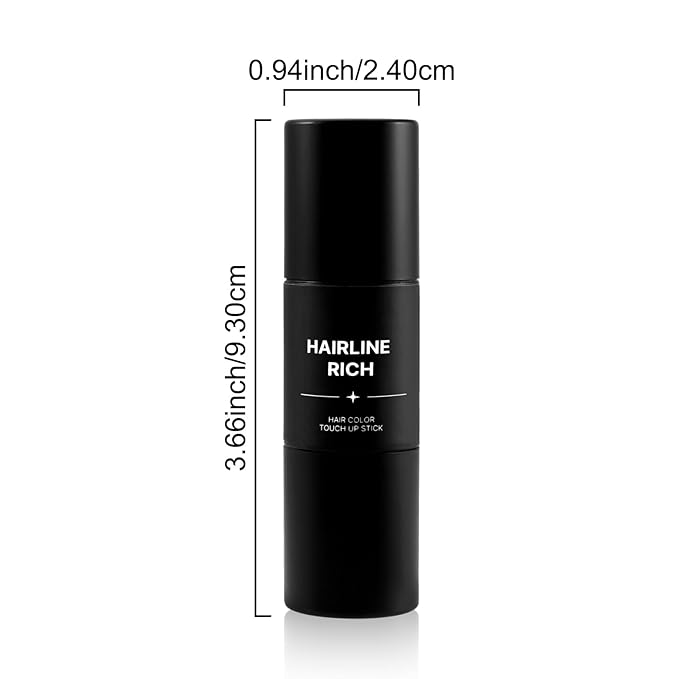 Root Touch Up Hair Color Shadow Powder, Gray Hair Cover Up Hairline Powder for Women, Double Head Cover Blond With Sponge & Brush, Waterproof Hairline Concealer