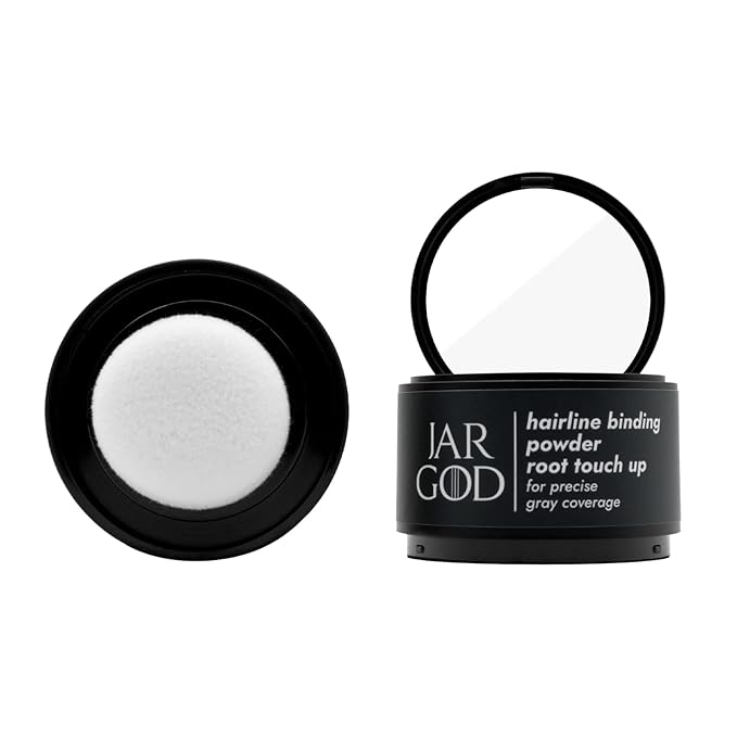 Hairline Powder for Instant Gray Coverage and Highlights - Concealing Root Touch-Up Color for Women & Men (0.14 Ounce, Dark Brown)