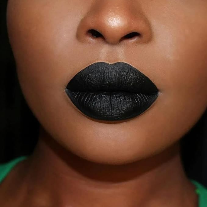 Beauty Bakerie Lip Whip Liquid Lipstick for Women, Waterproof Lip Gloss, Tint, Stain Long Lasting Hydrating Moisturizer, Matte or Metallic, 3.5mL, Midnight Truffles