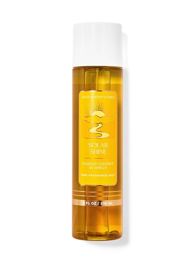 Bath & Body Works Fine Fragrance Body Spray Mist 8 oz (Solar Shine)