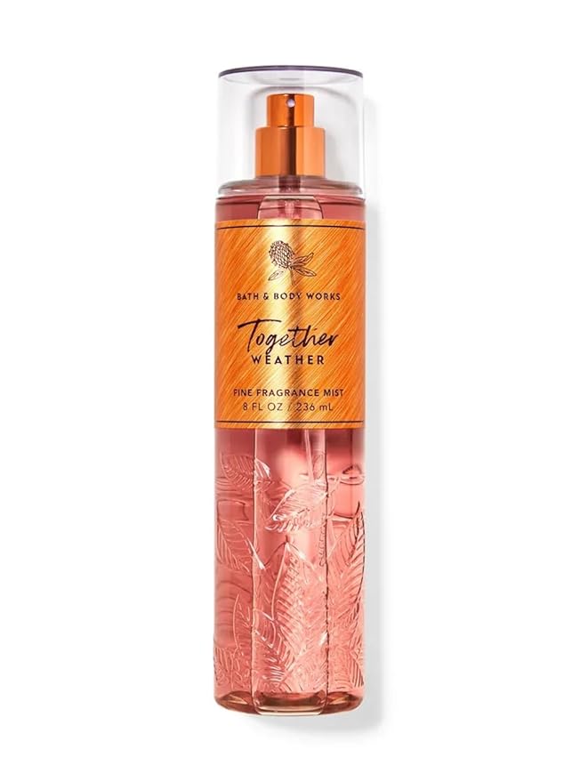 Bath & Body Works Together Weather Fine Fragrance Body Spray Mist 8 oz (Together Weather)