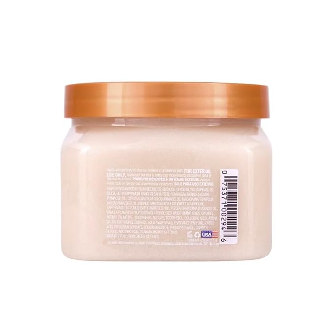 Tree Hut Vanilla Shea Sugar Exfoliating & Hydrating Body Scrub, 18 oz