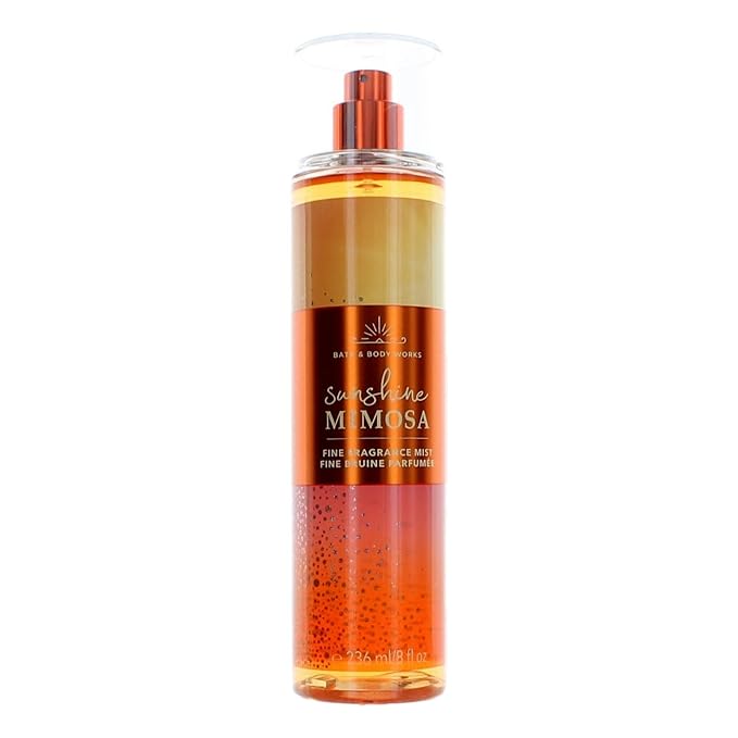 Bath and Body Works Sunshine Mimosa Fine Fragrance Mist 8 Ounce Spray Full Size