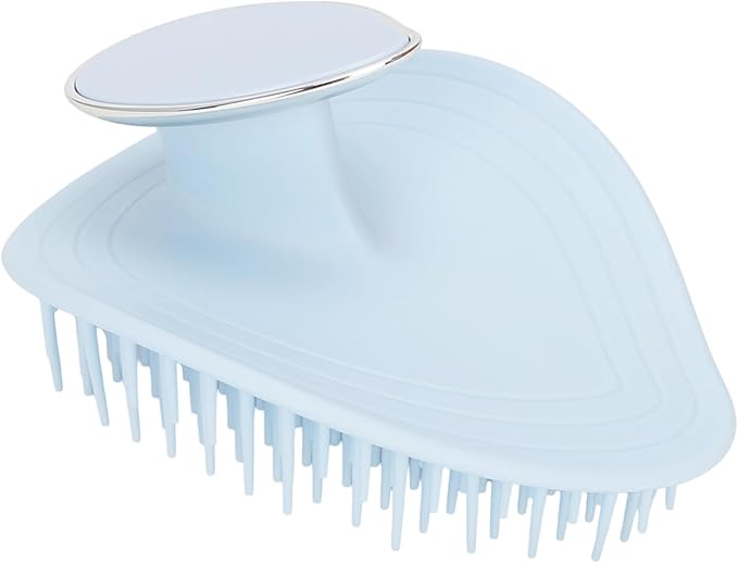 HOKLNUSE Hair Shampoo Brush,Scalp Massager Scrubber, Dandruff Removal Scrubber with Ergonomic Anti-Slip Handle,Wet & Dry Hair Care for Women Men Kids All Hair Types