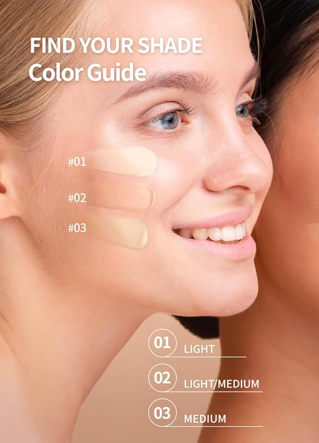 Beaudiani Mesh Tight UP Cushion Refill | Cushion Foundation | Buildable Coverage| Natural Finish | Dewy Glow Make up (03-REFILL Deep cover daily (#23-24))