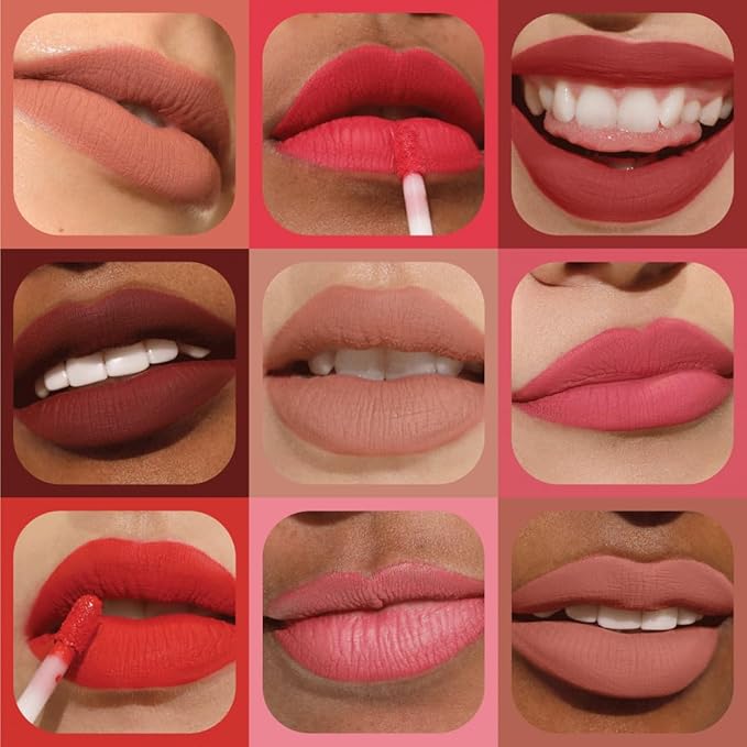Milani Stay Put Longwear Liquid Lipstick - Smudge-Proof, Kiss-Proof, and Fade-Resistant Formula for All-Day Wear - Unhinged