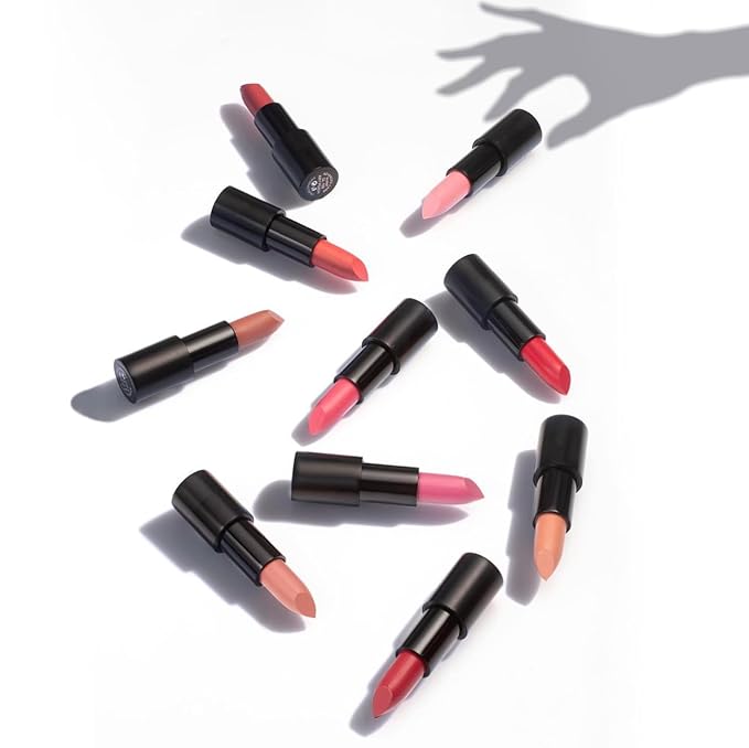 Radiant Professional Advanced Care Lipstick - Ultra Nourishing, Moisturizing Long Lasting Matte Lipstick With Vitamin E- UVA UVB Filters - VELVET (18 CHERRY – VIVID TRUE RED)