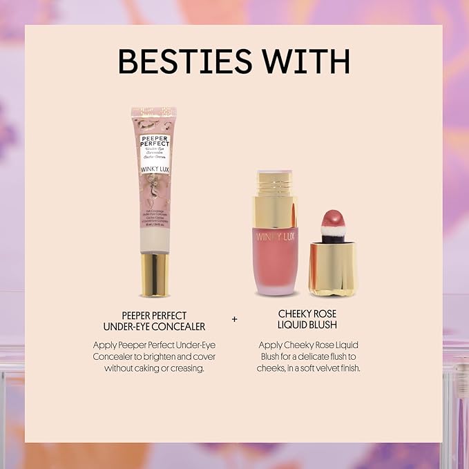 Winky Lux Enchanted Very There Lip Oil - Hydrating Nude Brown Tint with Jojoba Oil, Non-Sticky Glossy Lip Oil, Tinted Brown Gloss for Juicy Lips & Soft Vanilla Scent