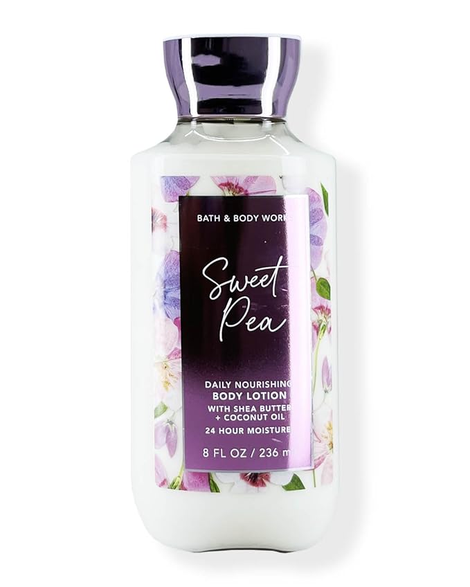 Bath & Body Works Sweet Pea Body Lotion Signature Collection 8 oz