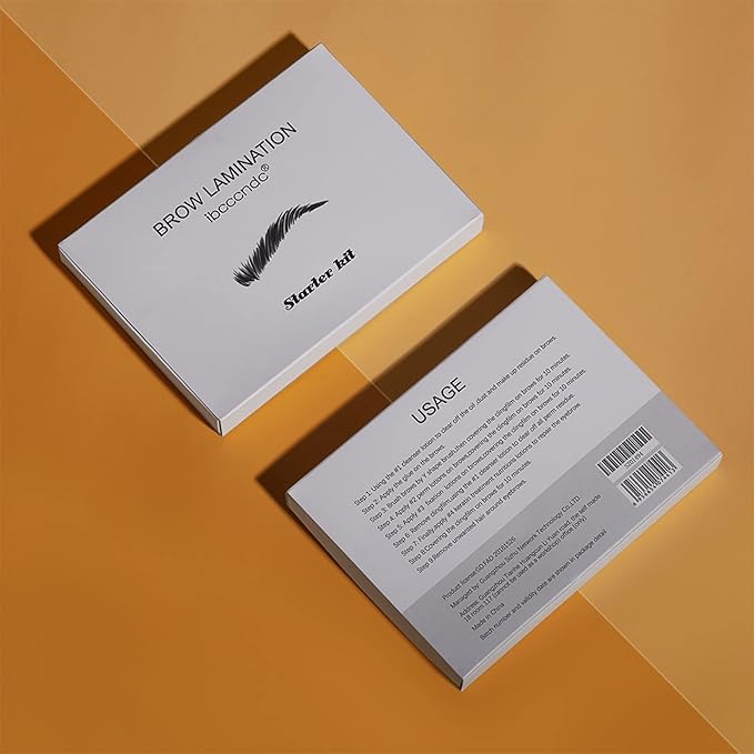 Brow Lamination Kit, Professional Eyebrow Lift Kit, Eyebrow Pomade - Easy to use, Long Lasting, Perfect for Fuller Messy Downward Eyebrow Makeup, Eyebrow Perm Kit for Salon Home Use, Lasts 8 Weeks