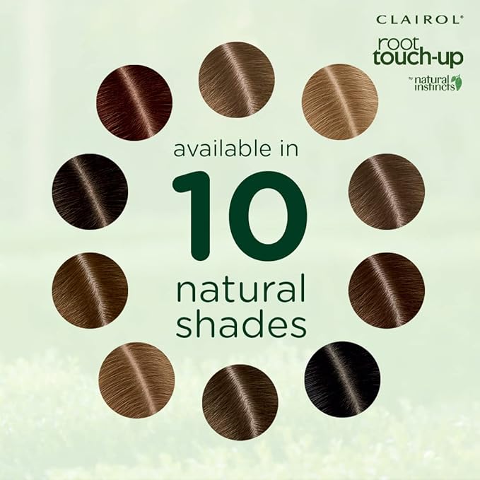 Clairol Root Touch-Up by Natural Instincts Permanent Hair Dye, 7 Blonde Hair Color, Pack of 1
