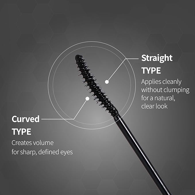BENTON Honest Black Eyelash Serum - Eyelash Growth Serum for Thicker, Fuller Lashes - Creating a Makeup Look with Black Tint, 0.27 fl. Oz