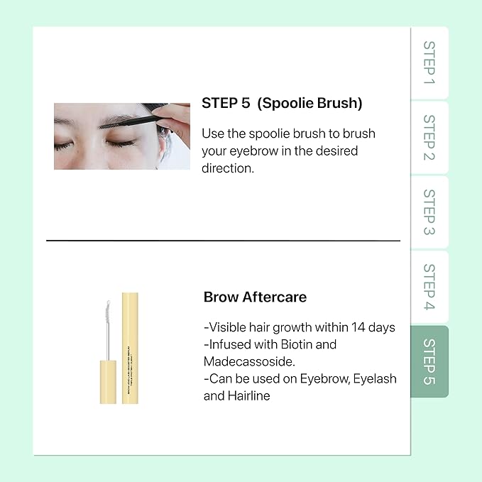 ENTROPY MAKEUP Tough Brow Lift Perm Kit, At-Home DIY Brow Lamination Kit for Fuller, Defined Eyebrows, Long-Lasting, Up to 6 Weeks, Hypoallergenic, Beginner-Friendly, Professional Results, 0.88 Oz