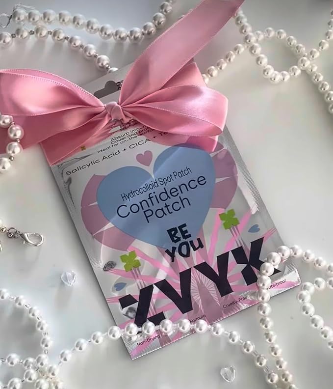 Pimple Patches Cute for Face (28 Unique Acne Patch Designs) | Hydrocolloid, Salicylic Acid, Tea Tree | Strong Adhesion, Waterproof, Vegan | Confidence Patch Be You