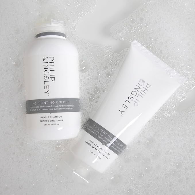 PHILIP KINGSLEY | No Scent No Color Gentle Conditioner | For Sensitive and Delicate Scalps | Sulfate-Free and Fragrance-Free | 6.76oz