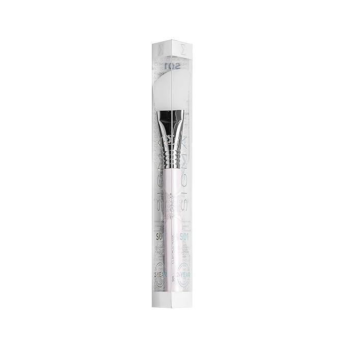 Sigma Beauty S01 Clay/Mud Mask Skincare Brush – Silicone Skincare Tool for Applying Skincare Products to Face and Skin, Face Mask Brush Applicator for Mud and Clay Masks (1 Pc)