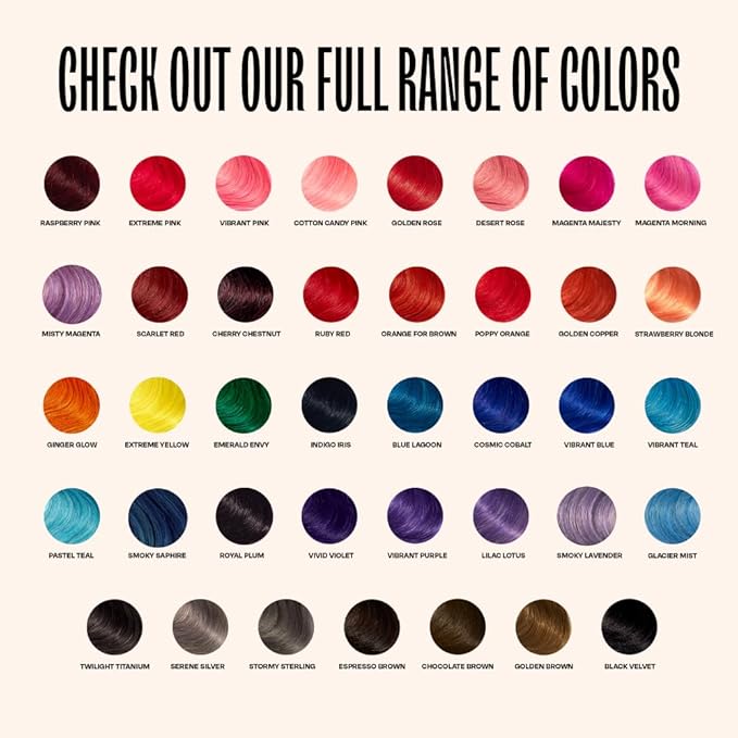 oVertone Haircare Color Depositing Conditioner - 8 oz Semi-Permanent Tint with Shea Butter & Coconut Oil - Temporary Vegan, Cruelty-Free Hair Tint/Dye - Smoky Magenta