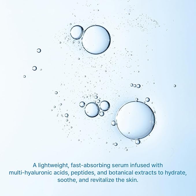 Arencia Deep Hydration Serum - Cica PDRN + Hyaluronic Acid + Ceramide, Panthenol, Smooths fine line for plump glass skin, Korean Skincare 30ml 1.01 fl.oz