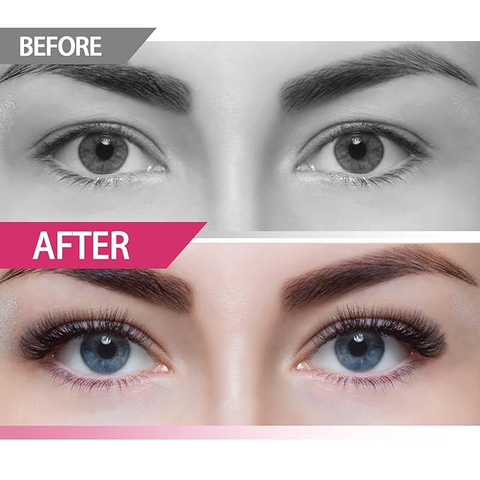 Lash Clusters, DIY Eyelash Extension, 40 Clusters Volume Individual Lashes, Wispy Fluffy Reusable Artificial Natural Look for Cluster Lashes, C Curl Lashes Pack (Volume-12mm)