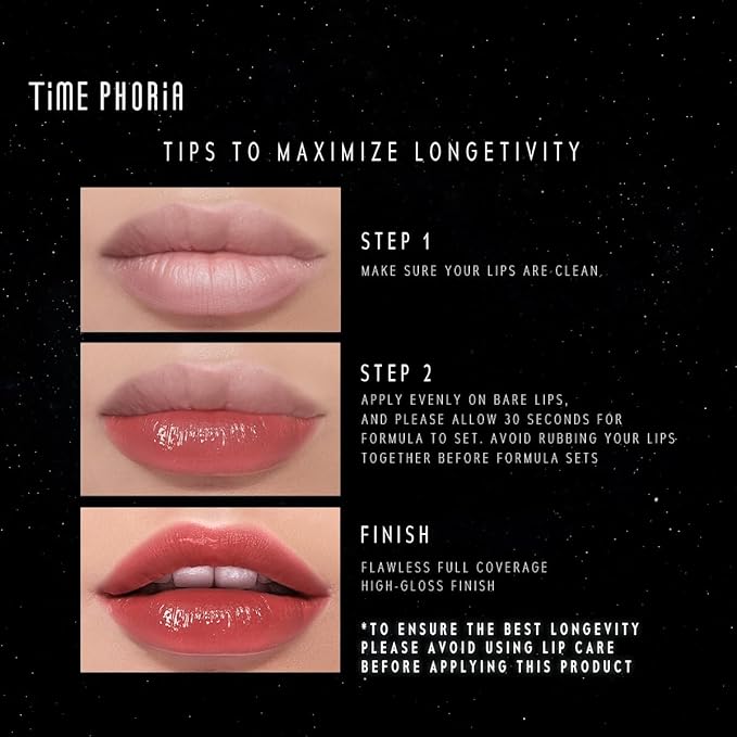 STELLAR DUST LIP STAIN-Long Lasting, Waterproof and Transferproof Lip Tint, Glossy Finish Lip Gloss, Lightweight Lipstick, High Coverage, Stocking Stuffers For Teen Girls (14 ENTROPIA)