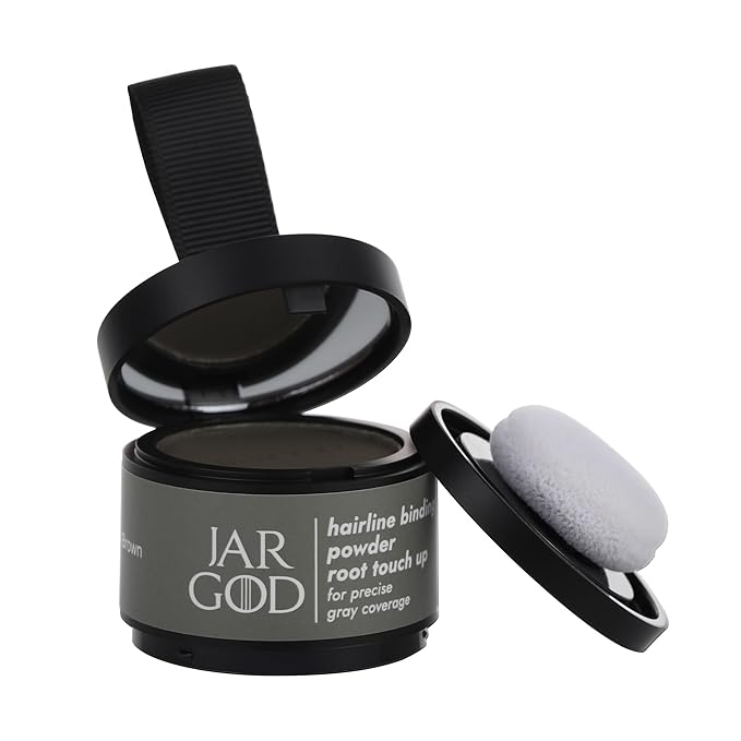 Root touch up powder Hairline Powder for root cover up temporary root concealing powder for Women & Men, for instant gray hair cover up (Ash Brown, 0.14 Ounce (Pack of 1))