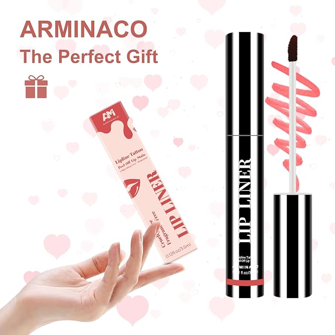 Lip Stain Peel Off - 03 True Red Lip Glaze | Long Lasting Waterproof Tint for Women & Teens | Non-Sticky, Hydrating, Smudge-Proof Bold Red Lip Stain for All-Day Wear