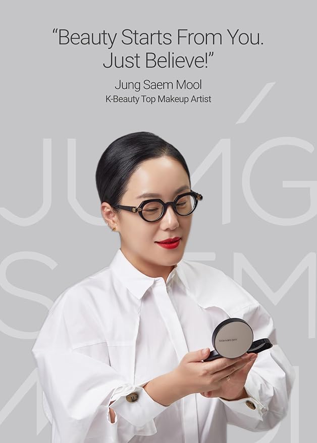 JUNGSAEMMOOL Artist Cushion Blush (Ruddy Beige) | Easy to Blend, Lightweight, Hydrating Korean Makeup Cushion Blush for Dewy & Glowing Cheeks