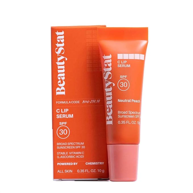 Beautystat Vit C Lip Serum, 0.35 Fl Oz
