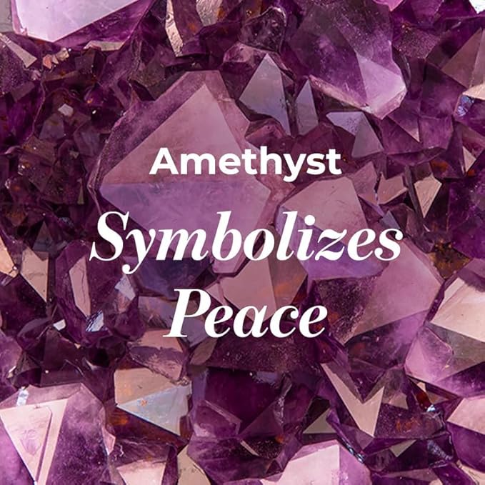 The Beauty Spy Mystic Gemstone Amethyst Lip Oil, Moisturizing & Hydrating Lip Gloss - Non Sticky, Plumping Lip Oil for Dry Lips - Amethyst
