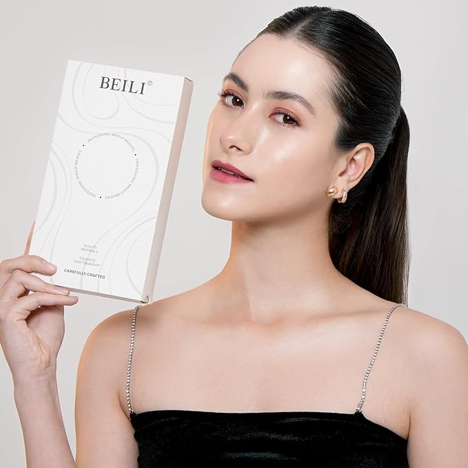 BEILI Makeup Brush Set,White Makeup Brush Set, 12 Vegan Makeup Brushes for Powder Foundation, Concealer, Eyebrows, Eyeshadow, Contour, Eyeliner, Blender Eye Brush (Pink)