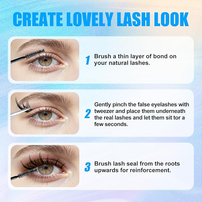 Lash Clusters Fox Eye Eyelash Clusters Natural C Curl Spiky Individual Lashes Wispy Cluster Eyelash Extensions Cat Eye Lash Extension Fairy Lashes Cluster (F02)