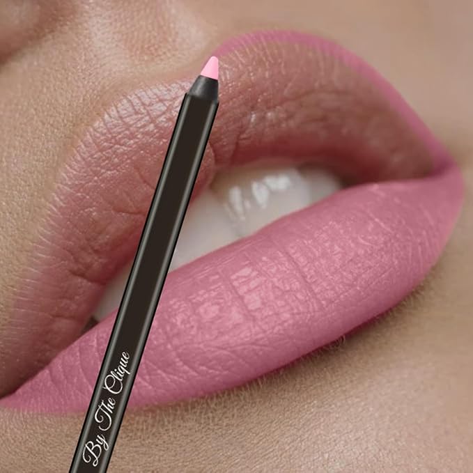 By The Clique Premium Long Lasting Matte Nude Lip Liner Pencil |Blushing Bride | Light Pink Lip Liner