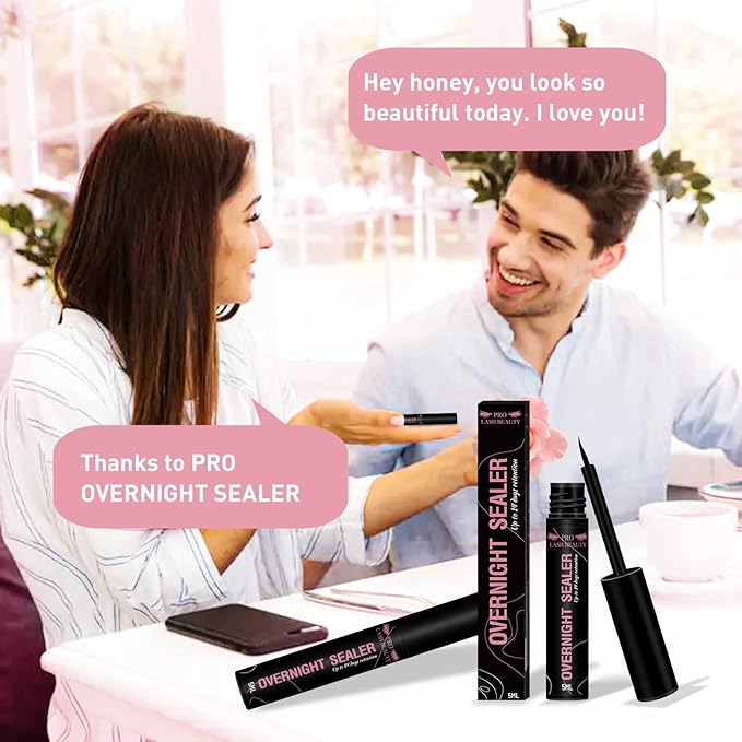 Lash Clusters Overnighter Lash Sealer for Cluster Lashes DIY Lash Extension Overnight Sealer Extend Lash Wear Up to 14 Days Lash Sealer Long Lasting Easy to Remove 5ml Black