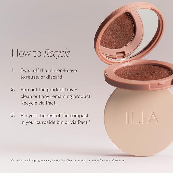 ILIA - Lightshift Cream Highlighter | Non-Comedogenic, Long-Lasting, Vegan, Cruelty-Free | Weightless, Seamless, Silky Highlighter (Daze - Warm Copper, 0.27 oz | 7.8 g)