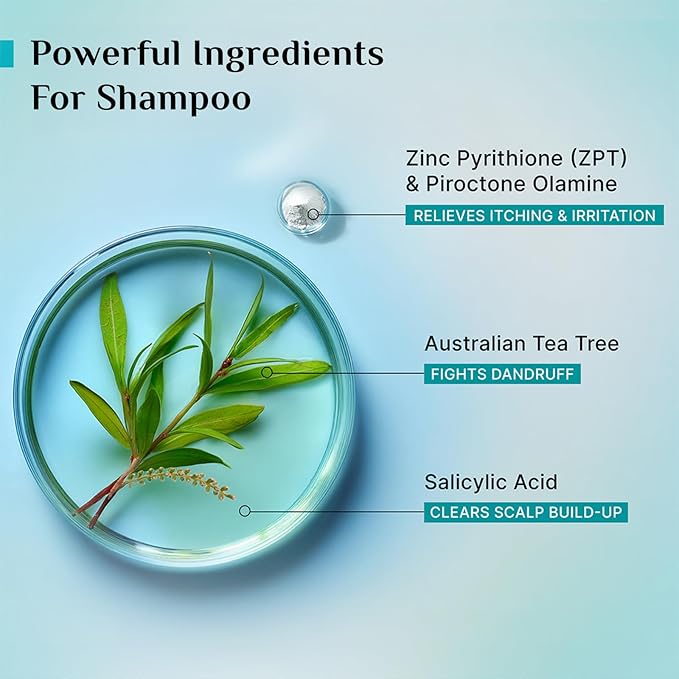 Pilgrim Tea Tree Gel Face Wash(100 ml) & Tea Tree Shampoo (200 ml)