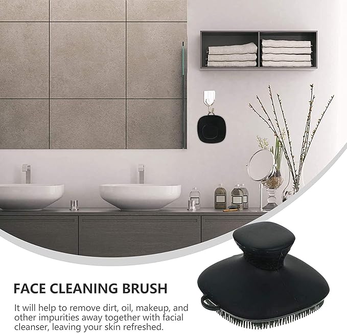 Face Scrubber2Pack Silicone Face Scrubber for Men, Facial Cleansing Brush Silicone Face Wash Brush Manual Waterproof Cleansing Skin Care Face Brushes for and Exfoliating