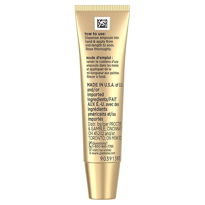 Pantene Shampoo & Conditioner Set, Daily Moisture Renewal - Pro-V Nutrients for Dry, Color-Treated, Straight to Curly Hair, 72-Hour Hydration & Softness, 52.8 Oz Total + Miracle Rescue Shot (0.5 Oz)