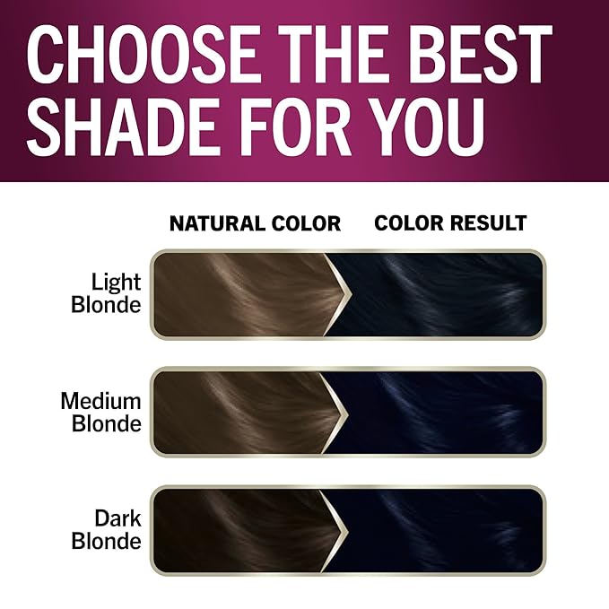 Schwarzkopf Keratin Permanent Hair Dye Cream, 3.11 Deep Dark Blue, Professional Quality Color for Up to 100% Gray Coverage, Bond Enforcing System (Pack of 2)