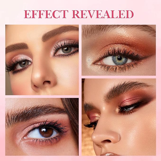 Eyelash Comb Eyelash Separator Tool, Arc Designed Eyelash Comb Separator, Eyelash Brush Separator With Metal Teeth Eyelashes Grooming Tool for Eye Cosmetic Brush Tool (Yellow, 2pcs)