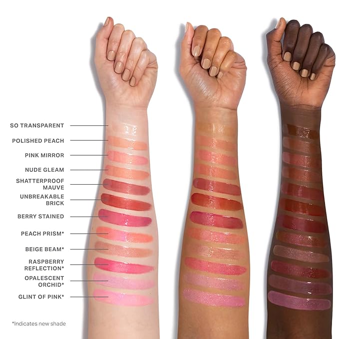 MORPHE Dripglass High Shine Lip Gloss - Semi-Sheer or Full Coverage Lip Color with Glass-Like Shine and Nonsticky Finish - Infused With Squalane & Vitamin E - Raspberry Reflection (0.13 Fl Oz)