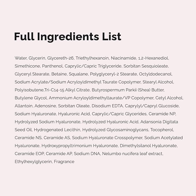 PDRN Wrinkle Care Cream Essence, Anti-Aging Facial Essence with Salmon DNA Extract, 1.69 fl oz
