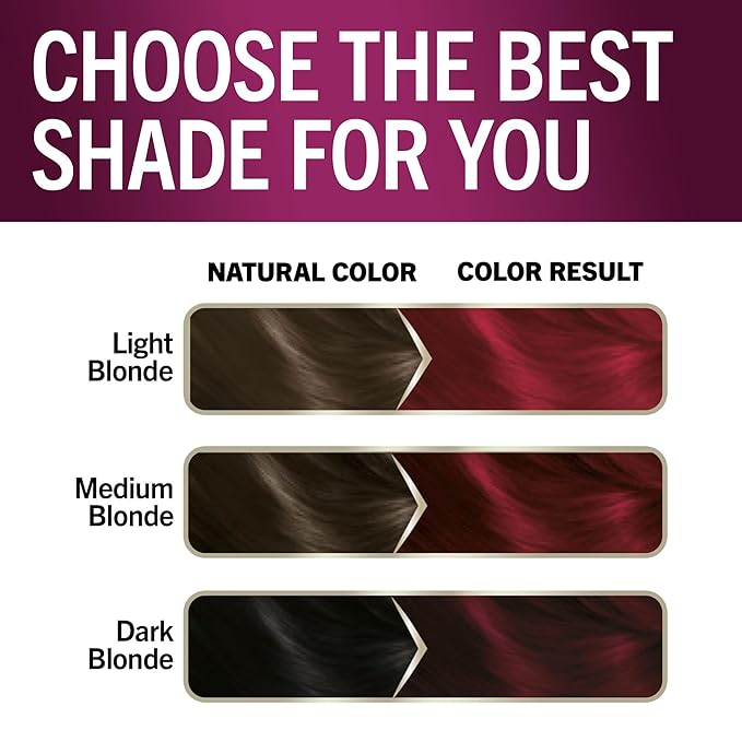 Schwarzkopf Keratin Color Permanent Hair Dye Cream, 5.8 Crimson, 1 Application - Professionally Inspired Hair Color Enriched with Keratin and Macadamia Nut Oil - Hair Dye with Pre-Serum,all Hair Types