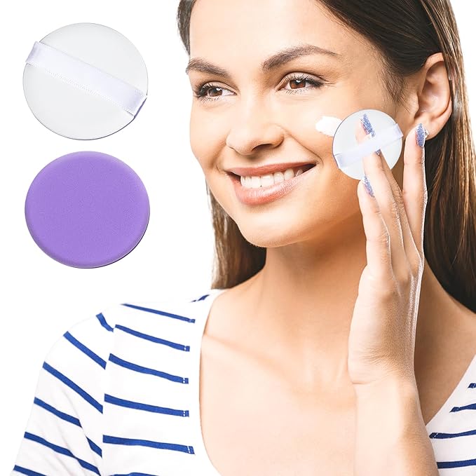 8Pcs Korean Makeup Sponge Puff Air Cushion Makeup Sponge for Foundation Concealer Teardrop Mix Setting Powder Puff Makeup Cushion Puff Foundation Blender Sponge for Liquid, Cream, and Powder