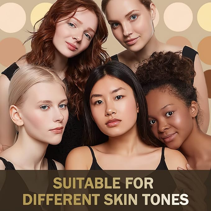 LAVONE Eyebrow Stamp Pencil Kit - Makeup Brow Stamp Trio with Waterproof Eyebrow Pencil, Eyeliner, Pomade, Dual-ended Brush - Brunette