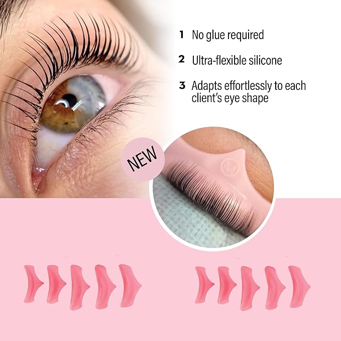 One V Salon Essential Lash Lift & Brow Lamination Professional Kit – Instant Lift for Lashes & Brows – Vegan, Long-Lasting, Lash and Brow Lift Kit with Sachets, Tools (Multicolor-3)