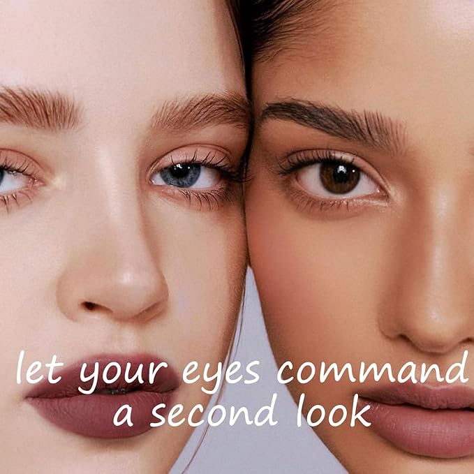 Lash Color Kit, Professional Black and Brown DIY Eyelash & Eyebrow Color Kit, Flawless Eyebrow Color Lasting for 4 Weeks with Natural Ingredients, Safe & Easy to Use with Mixing Brush & Mixing spoon
